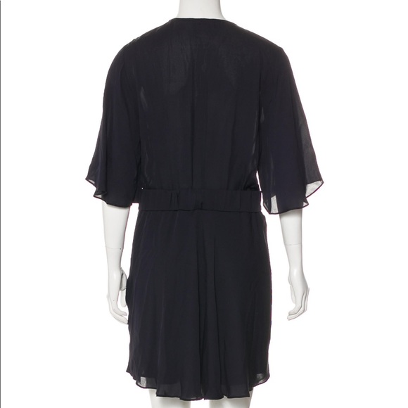 Navy ALC silk dress - Picture 3 of 3